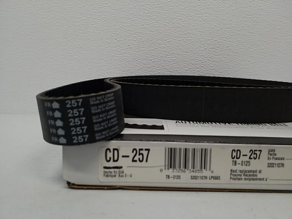 Ремень ГРМ CD-257 Mileage Maker автомобильный двигатель сделано в Словении - Изображение 3 из 3