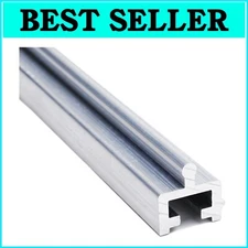 Durable 100-Inch Aluminum Sliding Door Track - Seamless and Quiet Operation