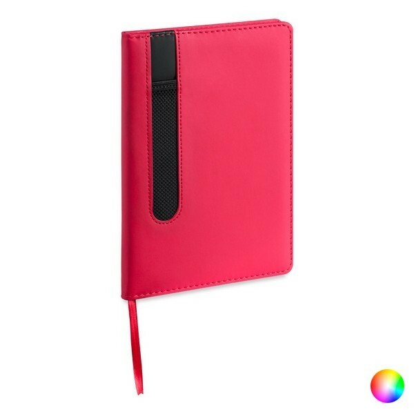 Carnet de notes avec porte-stylo intégré et marque-pages en cuir PU pour optimiser vos écrits