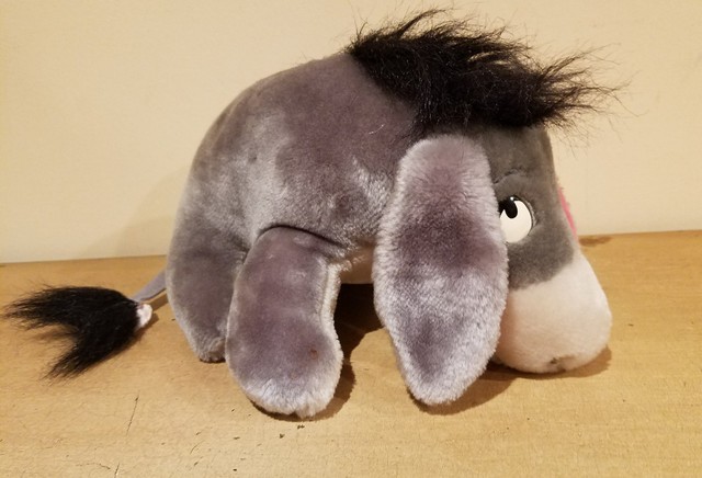 vtg. Disney Eeyore Plush ~11