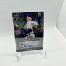 2023 Leaf Trinity Baseball Bobby Miller Iron Steel Speckle #/6 Rookie RC Auto