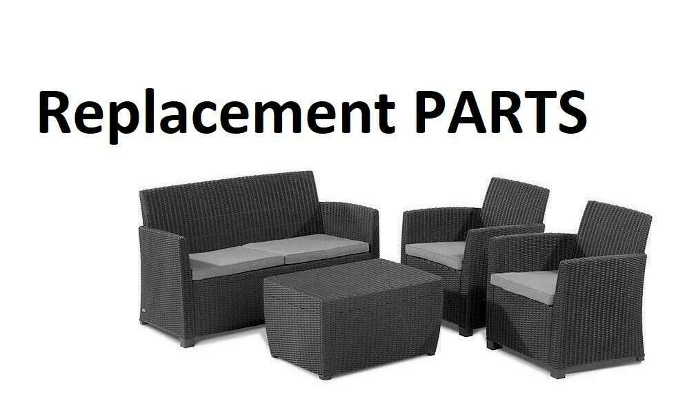 Genuine Replacement Parts For Keter Allibert Mia Wicker Furniture Set Plastic