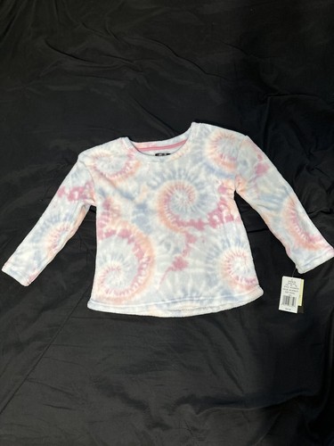 Cuddle Duds Tye Dye Plush Pajamas Small (6/6X) NWT Kids Pajamas - Picture 3 of 5