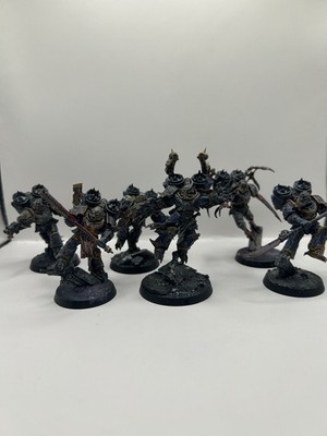 Kill Team Mordgeschwader CHAOS SPACE MARINES NIGHT LORDS Warhammer 40k bemalt