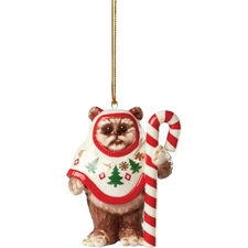 LENOX Ewok Ornament, 0.31, Brown