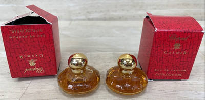 (2x) CHOPARD CASMIR EAU DE PARFUM 0.17 OZ  VINTAGE