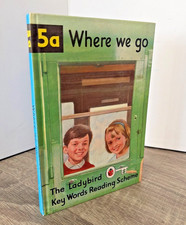 Vintage Ladybird Book 5a Where we go - Early Edition–Peter & Jane VGC