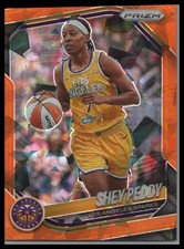 2025 Panini Prizm WNBA #136 Shey Peddy Red Pandora Prizms #/199