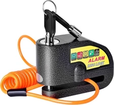 Candado Para Bicicleta Moto Motocicleta Con Alarma Bloqueo de Disco