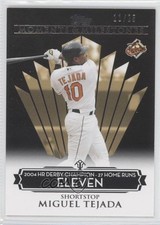 2008 Topps Moments & Milestones Black 11/25 Miguel Tejada #67 0a1