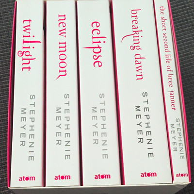 Atom The Twilight Saga Stephenie Meyer Boxset im Schuber, Englisch