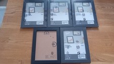 5 Stück IKEA FISKBO Bilderrahmen 13x18 cm schwarz Fotorahmen Bilder Rahmen NEU