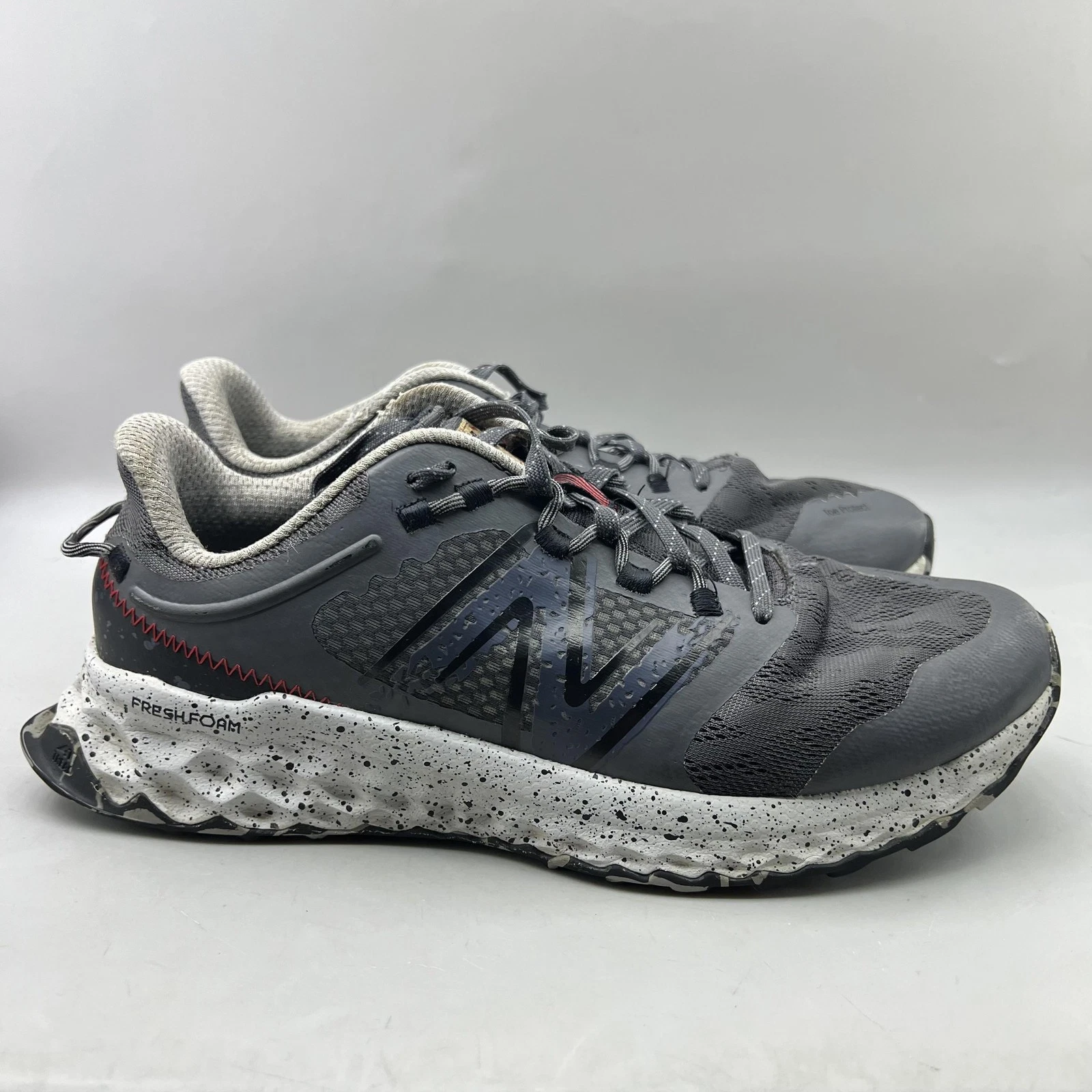 New Balance Fresh Foam Garoe V2 Trail Shoes Size 8 4E Wide Gray Comfort Sneakers