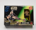 NIB 1996 Star Wars POTF Luke Skywalker Speeder Bike - Unopened