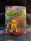 TMNT April O'Neil Playmates 1988 Figure I punched Card  #5005 NIP