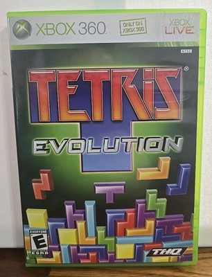 Tetris Evolution (Microsoft Xbox 360, 2007) CIB Complete with Manual Tested 