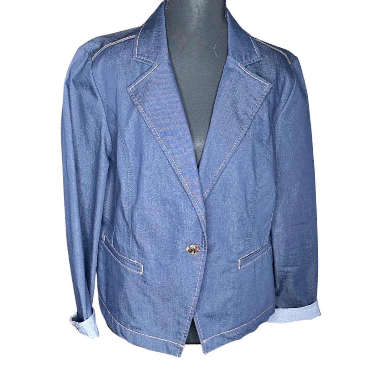 Veste Chico's Taille 0 (US) - Occasion En Très Bon état, Polyuréthane, Multicolore