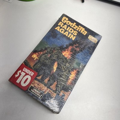 Godzilla Raids Again (1955) VHS 1989 Video Treasures 1950s Monster