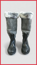 Lollipop Rayann Knee High Faux Fur Waterproof Winter Snow Rain Boots SZ 7