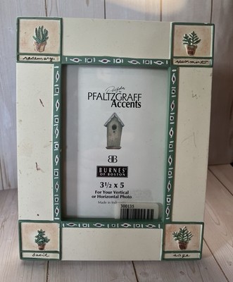 PFALTZGRAFF NATUREWOOD ACCENTS PHOTO PICTURE FRAME BY BURNES OF BOSTON