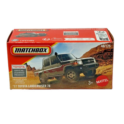 17 Toyota Land Cruiser 78 Matchbox Power Grabs 2026 MB1502 1/64