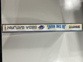 In The Hunt Sega Saturn 1994 CIB Complete Game w/registration Card RARE