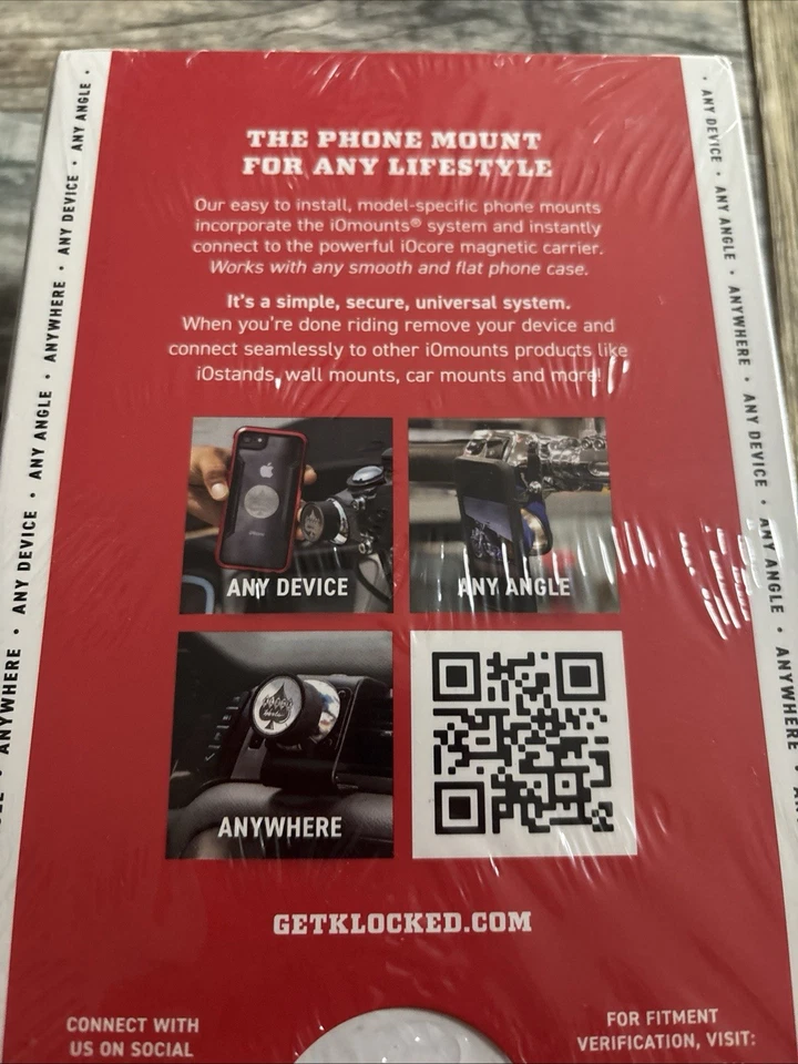 Montaje para teléfono Harley Davidson Klock Werks Foto 4 de 4