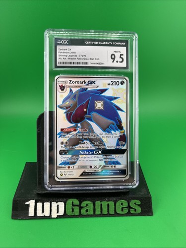 Zoroark-GX graded CGC 9.5 for sale on eBay