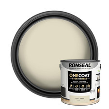 Image of Ronseal One Coat Everywhere Matt Paint 2.5L - Light Sage