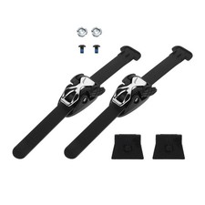 2 Sets Durable Inline Skate Buckle Straps with Ergonomic Design for Ice Skates