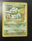 Pokemon Base Set Bulbasaur SHADOWLESS 44/102 Common LP+ 1999