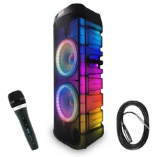 Home PKL6000 Rechargeable Translucent Party Karaoke DJ PA Active Powered
