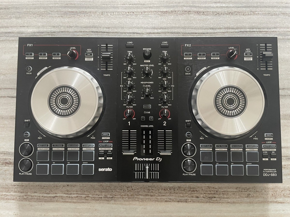 DJ機材 Pioneer DJ DDJ-SB3 DDJ-SB3 2-channel DJ controller for Serato DJ Lite (black