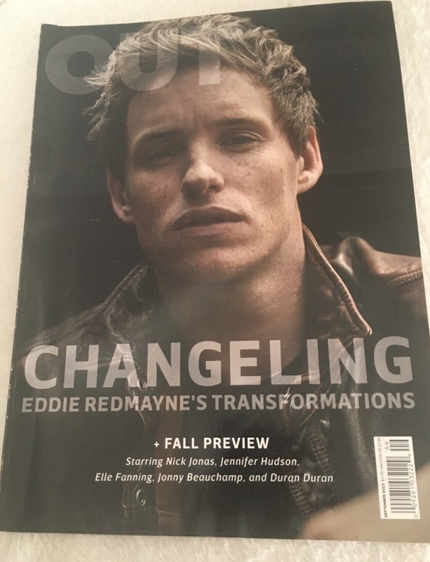 Out Magazine - Eddie Redmayne - Duran Duran - Jennifer Hudson - September 2015