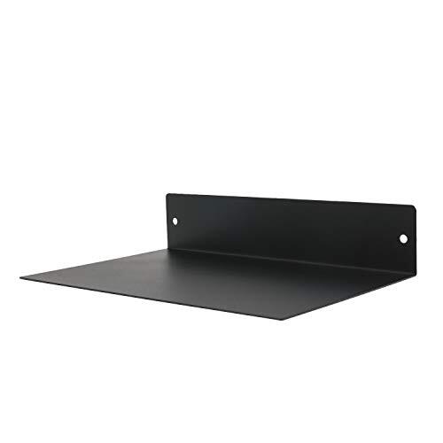 8x12 Inch Stainless Steel Floating Shelf Wall Mounted for Bathroom Living Room - Picture 1 of 6