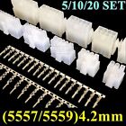 <!--F#f_0-->2-24 Pin Molex Mini-Fit Jr 5557/5559 4.2mm Connector Kits (Plug+Socket+Crimps) <!--F/-->