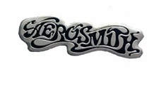 C&D Visionary Aerosmith Logo 4.5cm Silver Metal Sticker