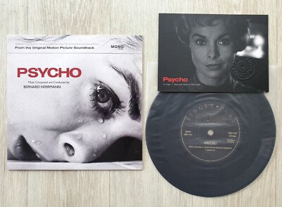 Bernard Herrmann Psycho Vinyl 7'' 2017 UK Limited Mono w/ Postcard
