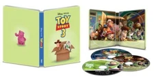 Toy Story 3 SteelBook Edition (4K Ultra HD + Blu-ray + Digital) Disney Pixar NEW