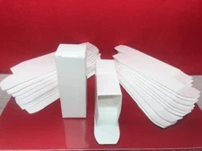 EMPTY WHITE VACUUM TUBE BOXES Small Octal  10 25 50 100 PCS 6SN7 6SL7 & More