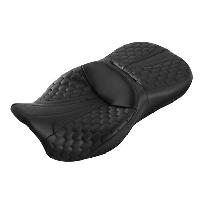 Driver Passenger Pillion Seat Fit For Harley Road King Street Glide 2009-2023