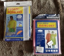 Regenponcho für Erwachsene/gelb oder Kinder ...