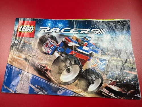 LEGO RACERS 9094 STAR STRIKER VOITURE 4x4 MONSTER TRUCK CAR RACING NO MINI FIGUR