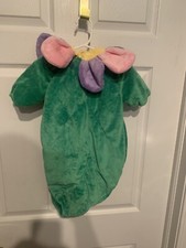 Plush Flower Bunting Costume Baby Infant Size 0-6 Months