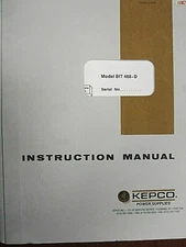 Kepco Digital Programming Card Model BIT 488-D Instruction Manual Rev. 5