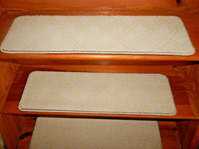 14 = Step  9'' x 30''  Stair Treads Staircase WOVEN WOOL .