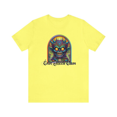 Unisex Jersey Short Chaos Sleeve Tee