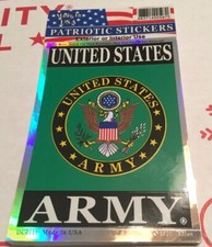 United States US Army Seal 3”X4” Prismatic Decal Sticker Made In The USA