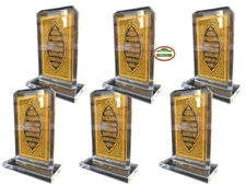 [ 12 PKIslamic Wedding favors Islamic Crystal Frame Eid Gifts Ramadan Gift Quran