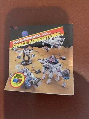 USED VTG 1989 TYCO 5350 Super Blocks Space Adventure Motorized